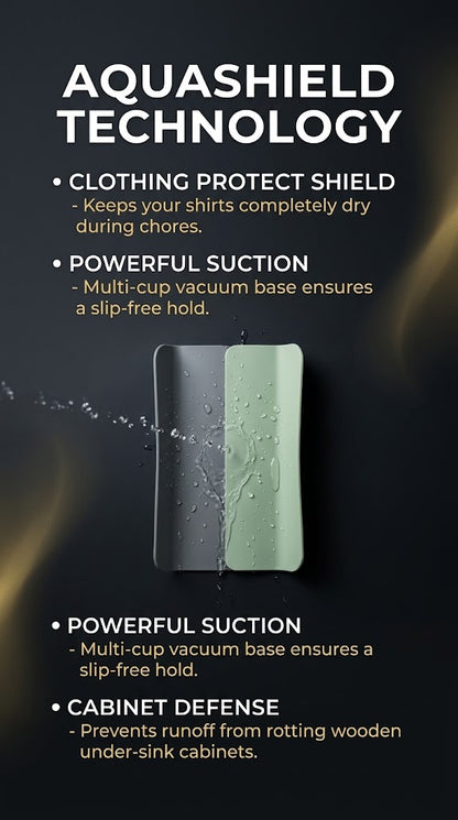 AquaShield Silicone Sink Splash Guard