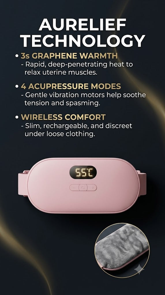 AuraRelief Cordless Cramp Relief Belt